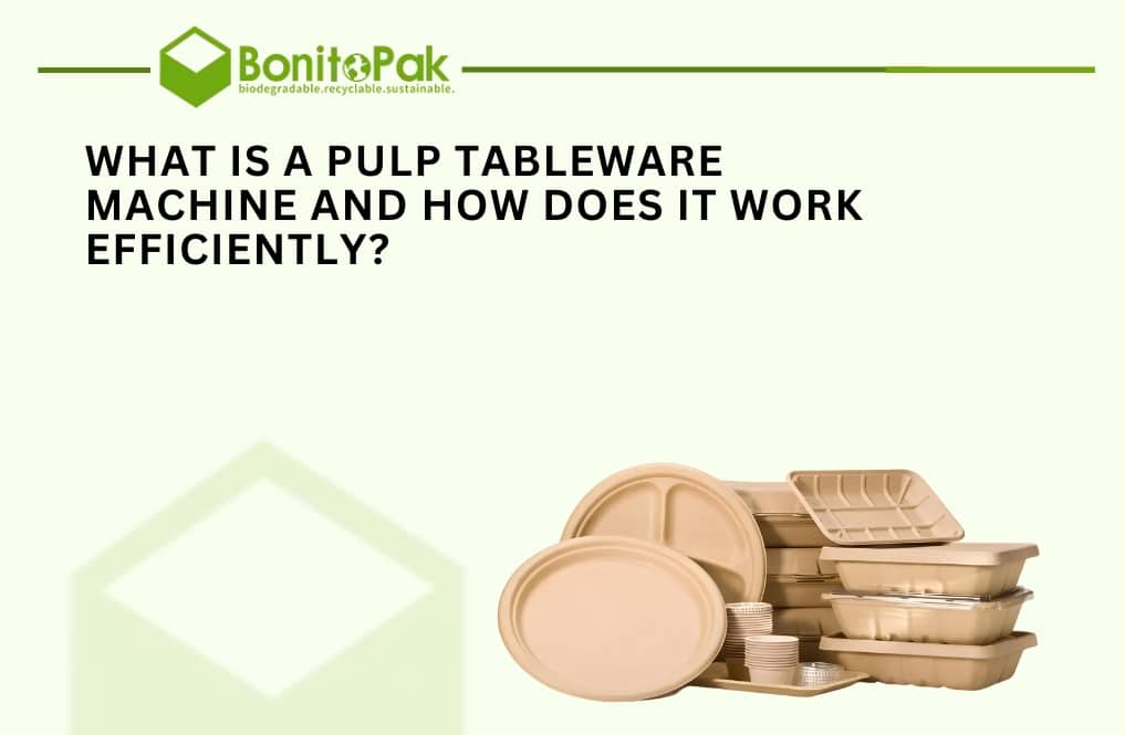What Is a Pulp Tableware Machine and How Does It Work Efficiently?