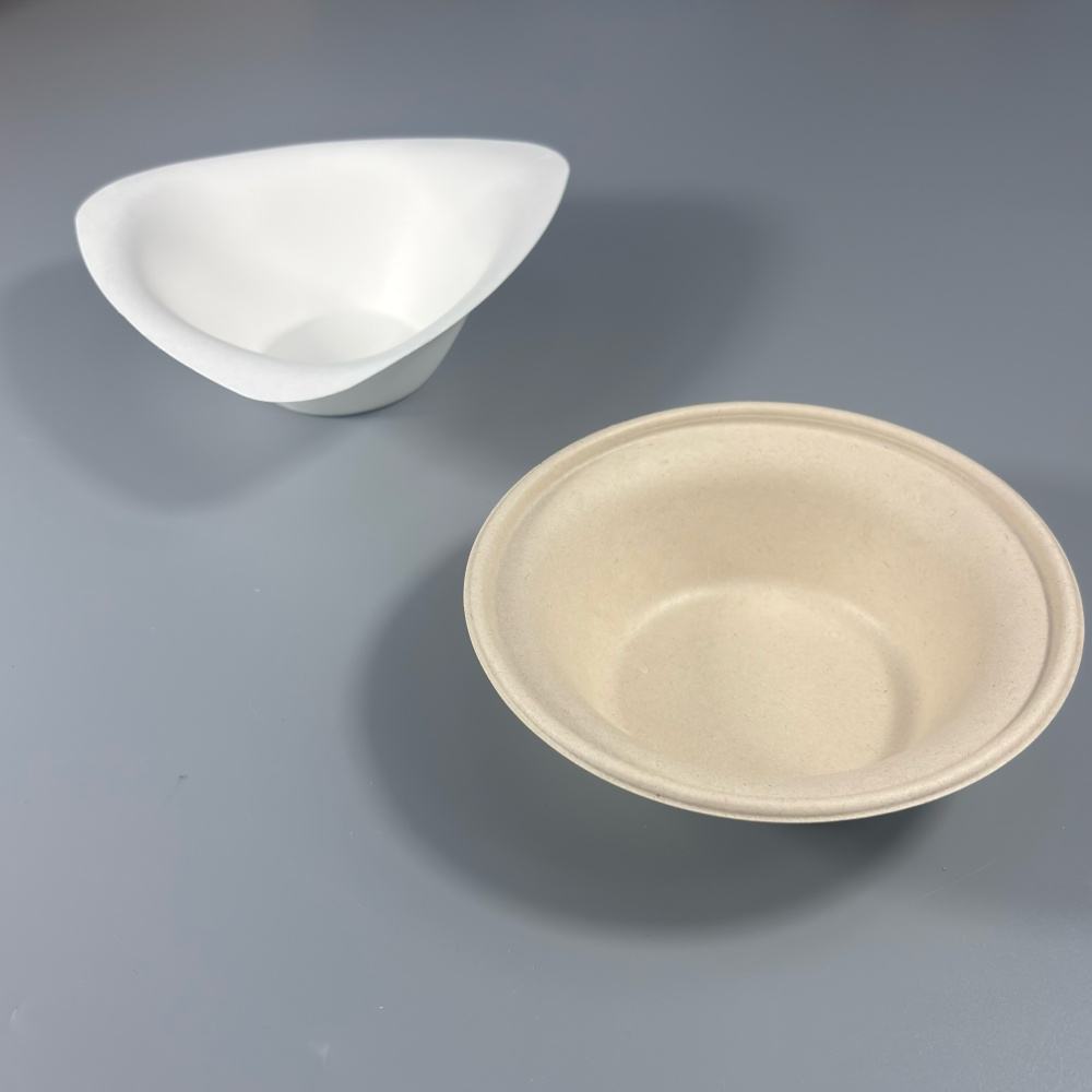 Triangle Biodegradable Paper Bowls