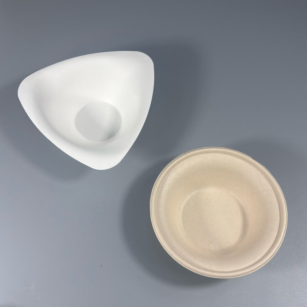 Triangle Biodegradable Paper Bowls