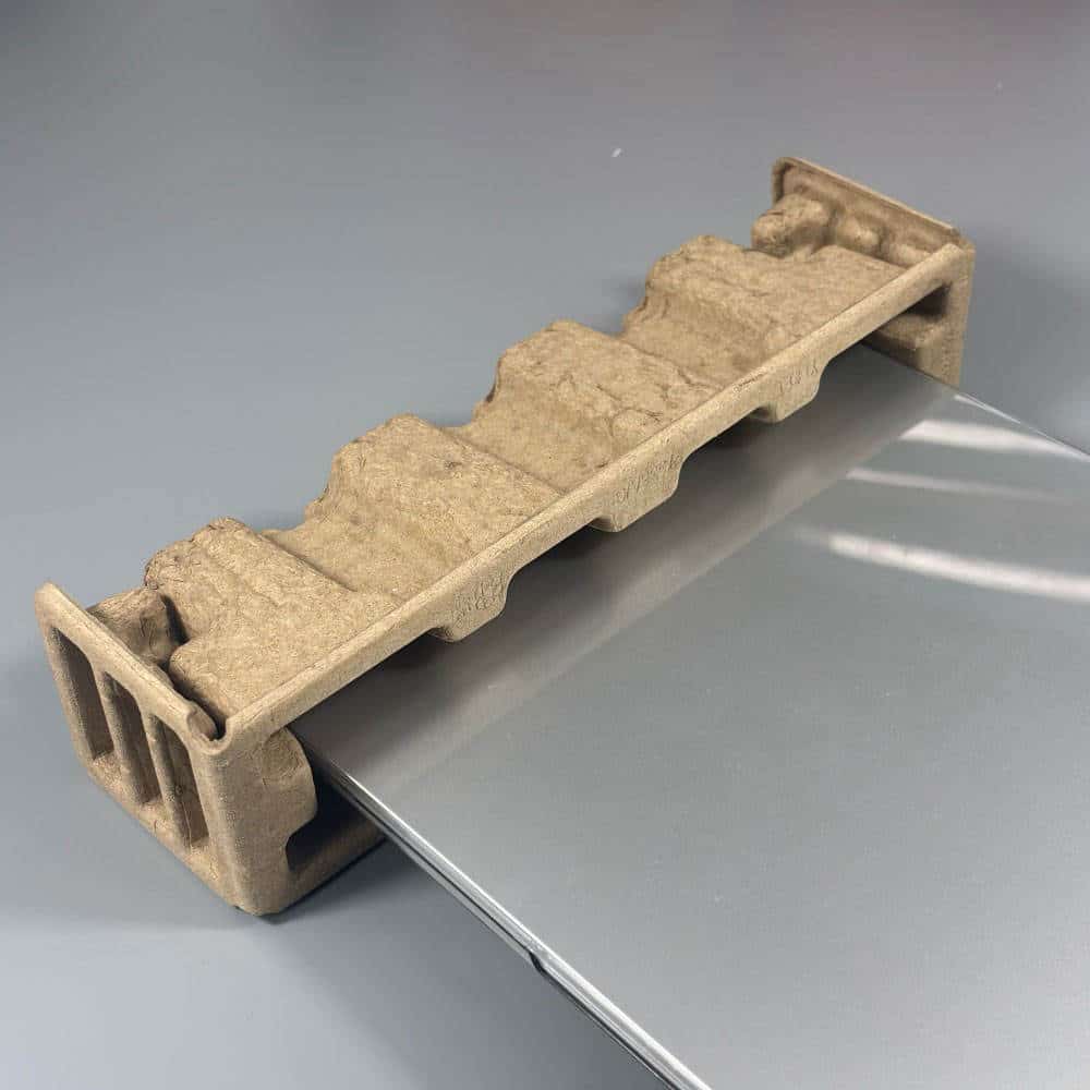 Biodegradable Molded Pulp Laptop Shipping Tray