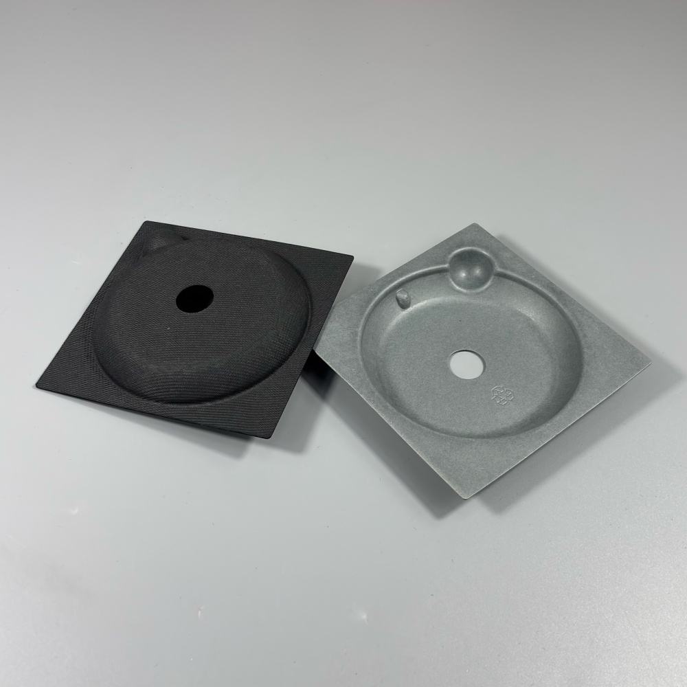 Wet Press Molded Pulp Glass Bottle Inner Tray