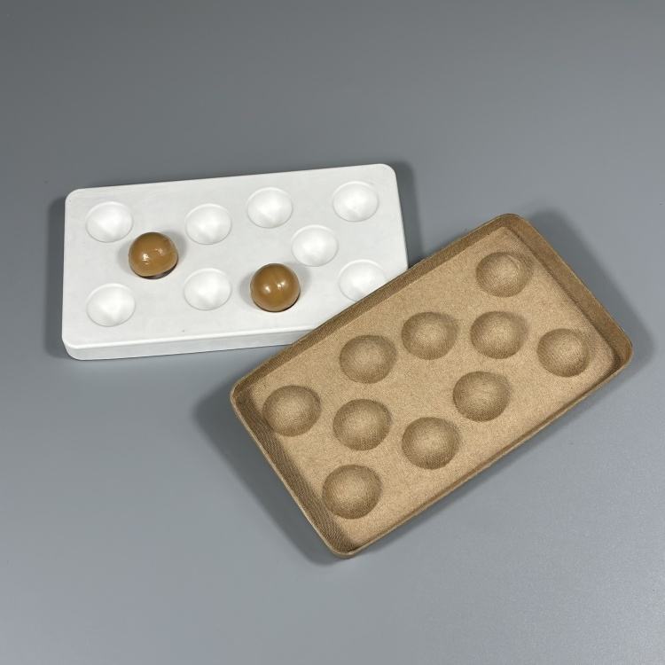 Custom Biodegradable Molded Pulp Chocolate