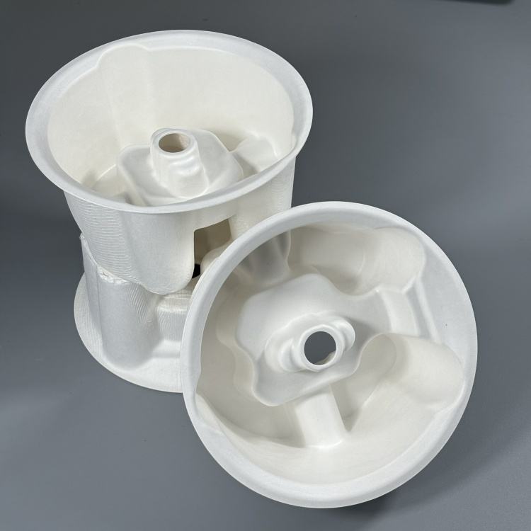 Wet Pressed Bagasse Pulp Trays for Electronics