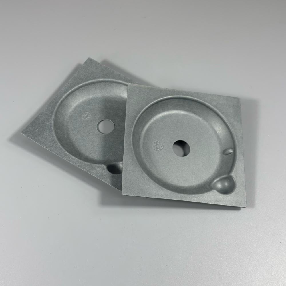 Dry Pressed Molded Pulp Wine Bottle Holder