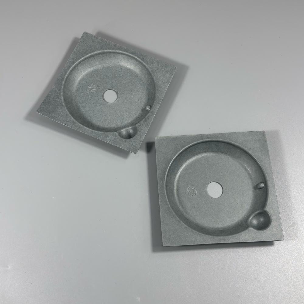 Dry Pressed Molded Pulp Wine Bottle Holder