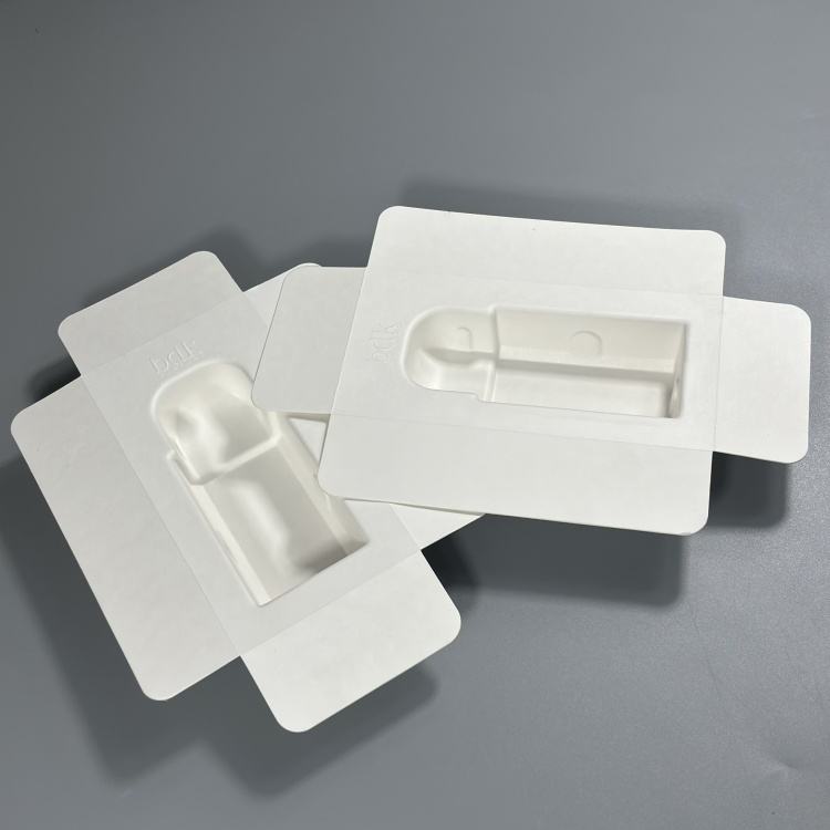 Biodegradable Cosmetic Molded Pulp Tray